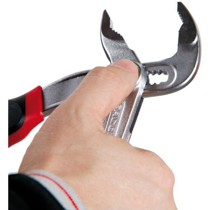 Pince multiprise entrepassée à verrouillage gaine CPE ouverture 28mm de longueur 250mm - FACOM - 181A.25CPEPB