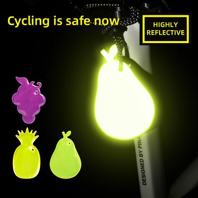 Bright Cycling Reflector Portable Road Bicycle Reflector Ultralight MTB TPU Reflective Triangle Bike Accessories