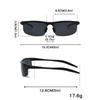 Y2k Sports Sunglasses Men  New Mirror Outdoor Cycling Protective Shades Women Trendy Fashion Rimless Anti-UV Goggle