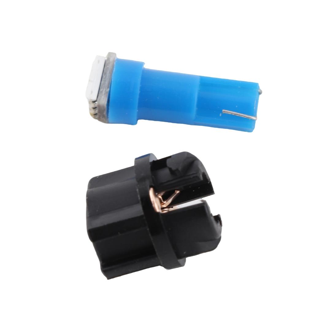 12V Dashboard Light Bulb T5 LED 5050 SMD Instrument Panel Lamp Blue