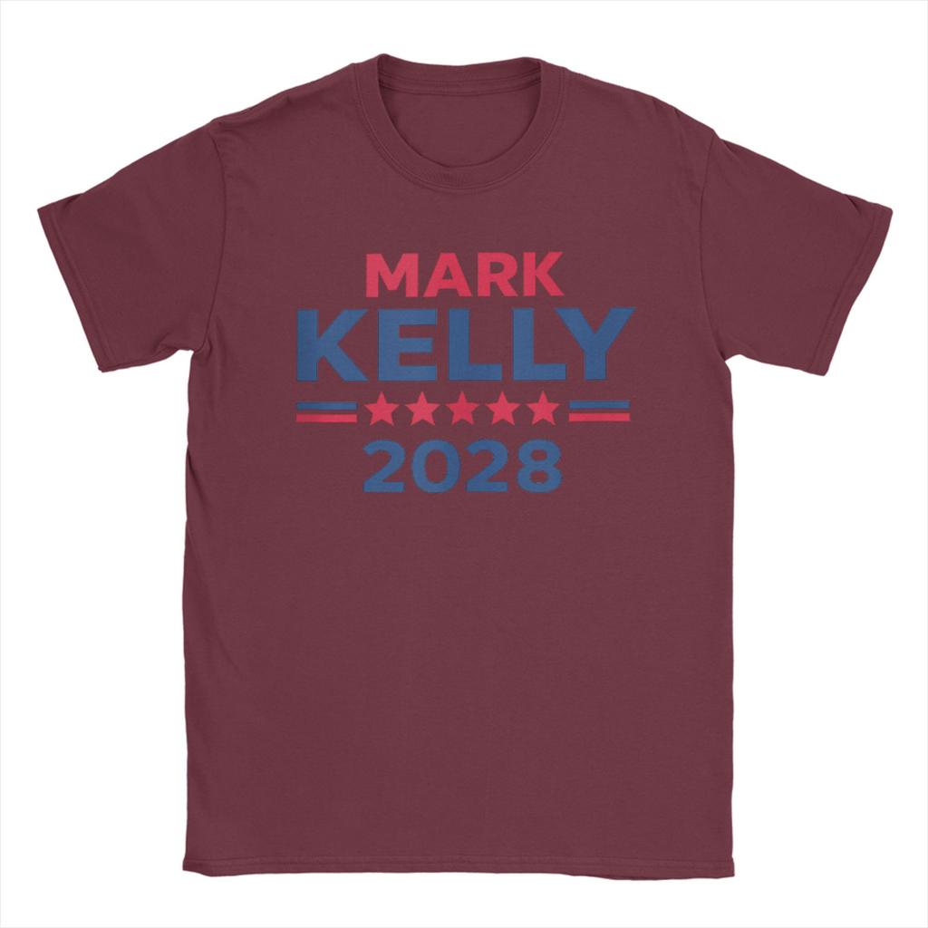 Unisex Senator Mark Kelly for President 2028 Campaign T Shirts Cotton Clothes Novelty Short Sleeve Tee Shirt New Arrival TShirt