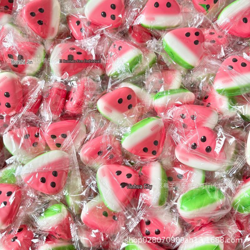 New Summer Watermelon Squeeze Toy - Slow Rebound, Stress Relief, Edible Appearance