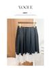 2025 Winter Romantic French Lace Trim Vintage Hip-Hugging Women's Skirt