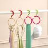 Portable Bedroom Scarf Racks Dopamine Storage Hook Gifts Round Scarf Tie Display Rack