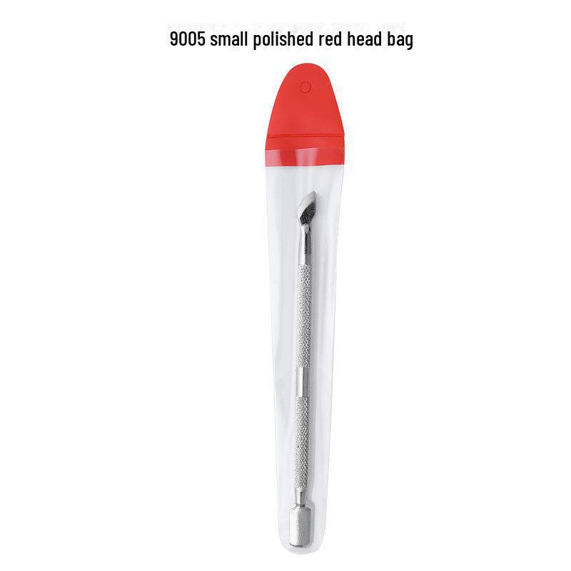 Stainless Steel Nail Tool Set: Polish Remover, Glue Planer, Cuticle Pusher
