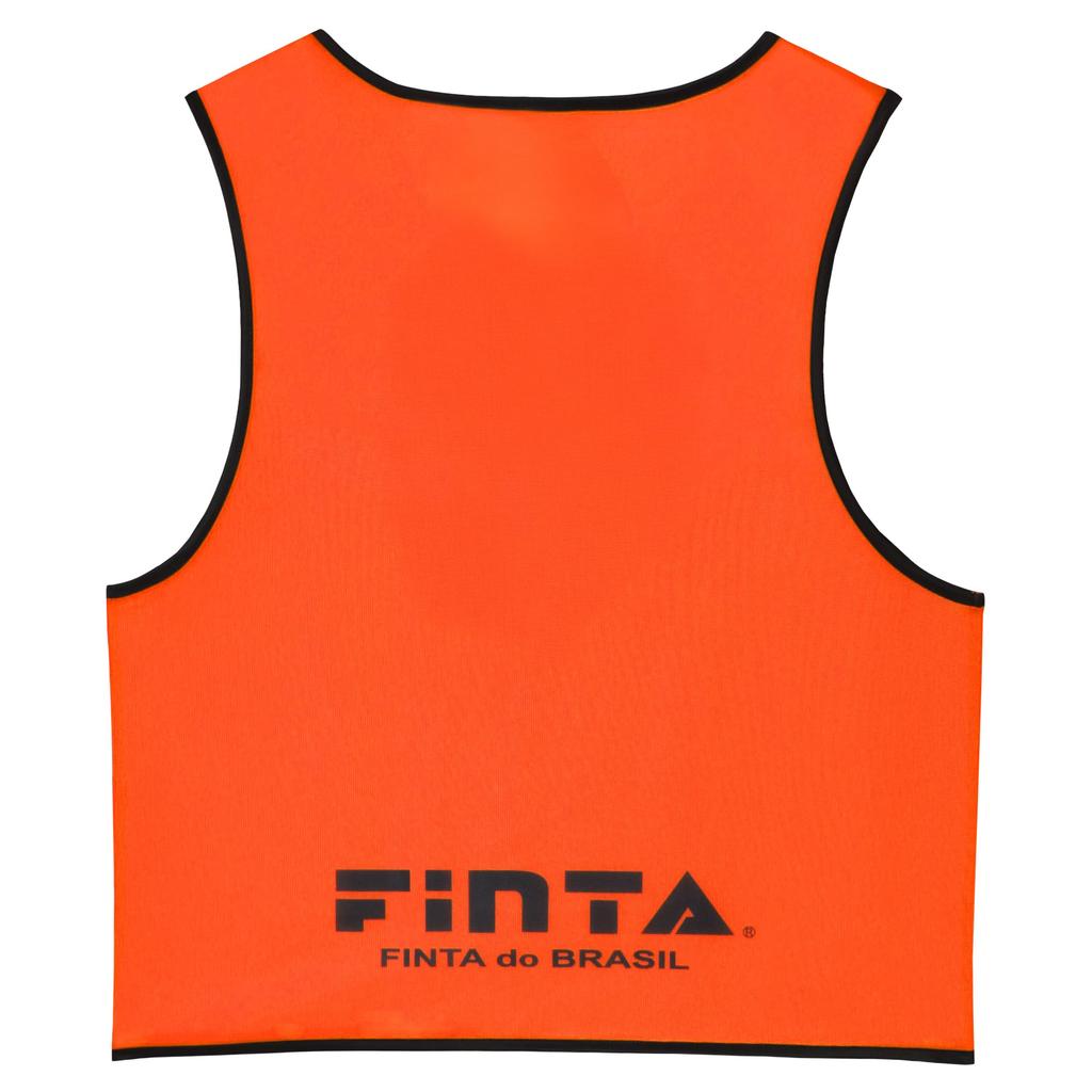 FINTA Soccer/Futsal Junior One-Size-Fit Sublimation Bib, No Number, FT3524 (6100) Orange