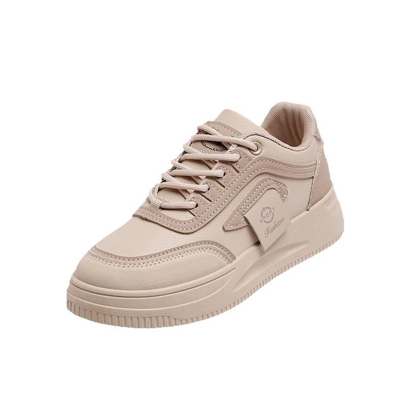 Women's Shoes with Visible Feet, Small People Increase In Height, Korean Version of Board Shoes, Spring and Autumn Soft-soled Sports Shoes