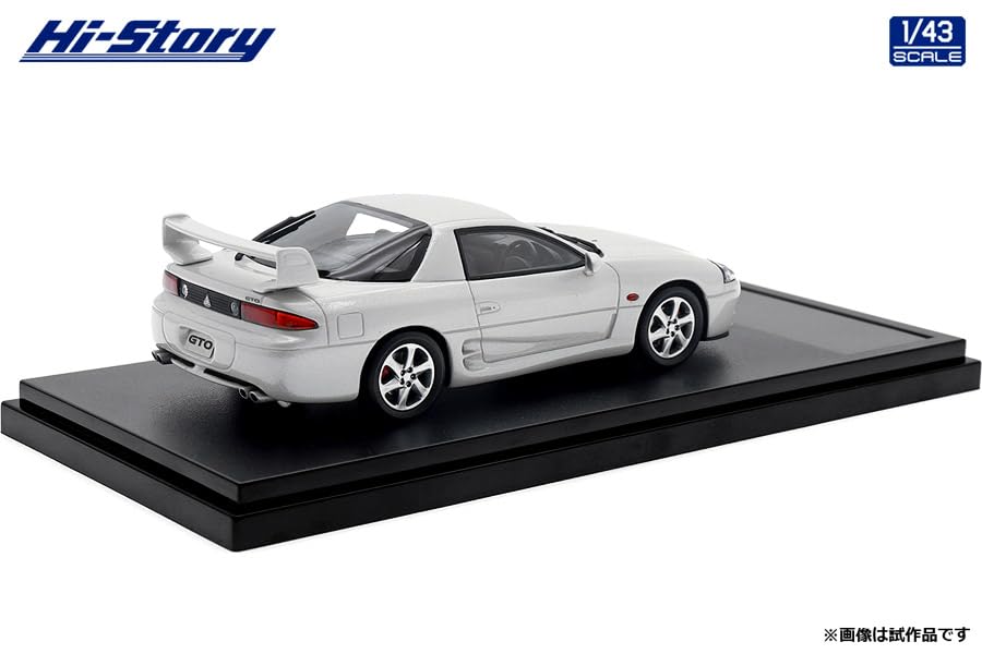 INTERALLIED Hi Story Mitsubishi GTO TWIN TURBO Galaxy White Finished Product 1/43 (1998)