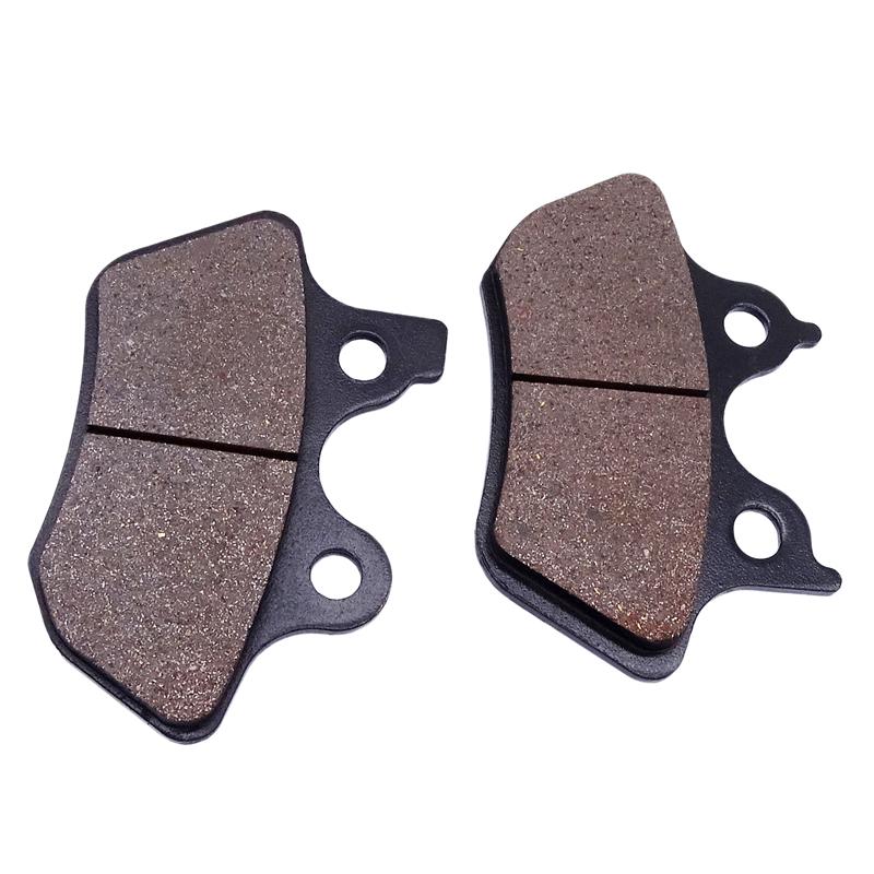 1 Set Motorcycle Front & Right Brake Pads for Harley FLHTC / FLHTCi Electra 2000 2001 2002 2003 2004 FLHR Road King 2000-2007