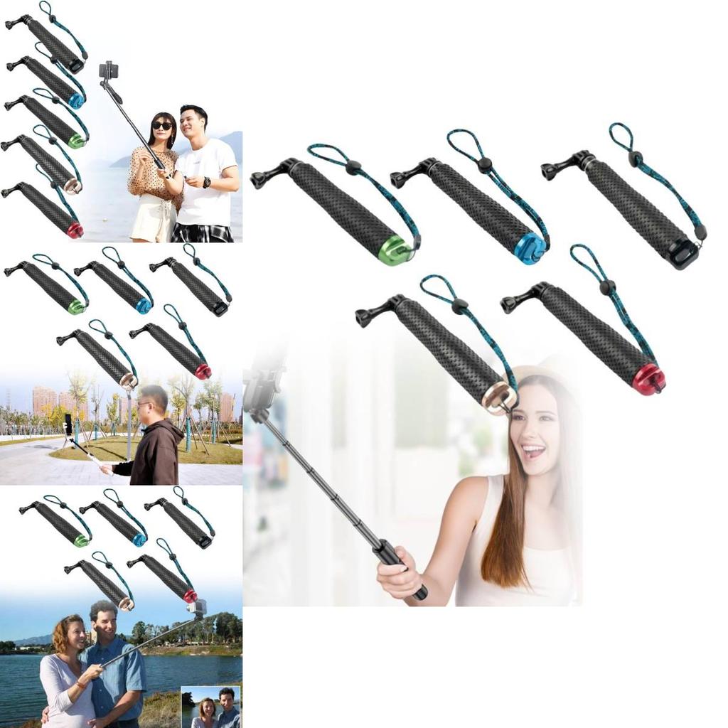 Premium 19 Inch Aluminum Gopro Selfie Stick With Versatile Adjustable Features