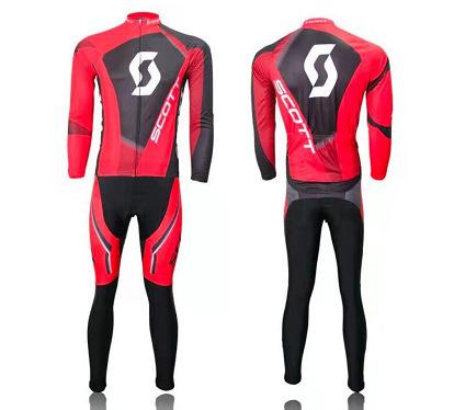 Tour De France Cycling Sportswear Cycling Suit Autumn and Winter Long-sleeved Suit Road Bike Suit