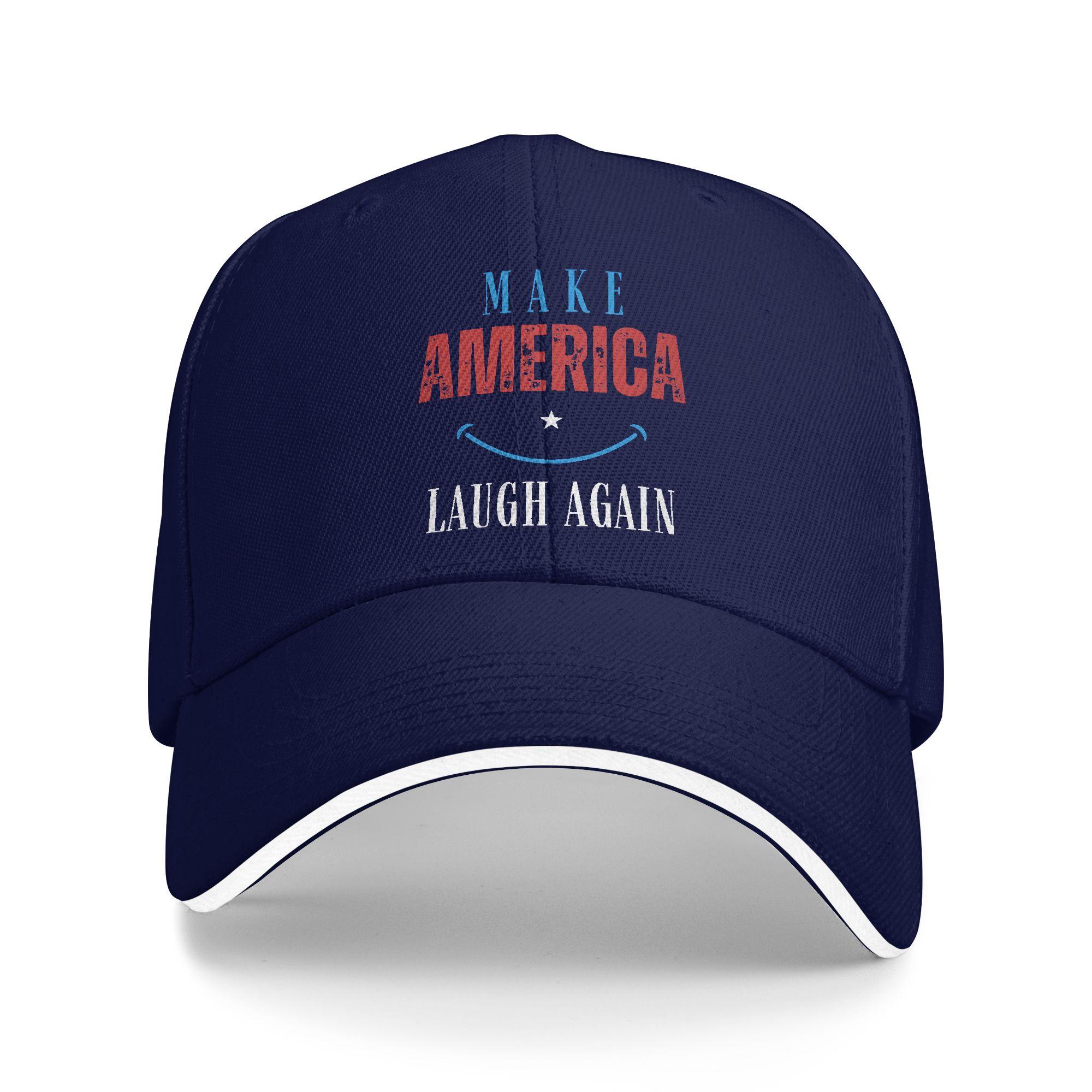 

Make America Gavin Again Laugh Baseball Cap Hip Hop Sandwich Hat Unisex Breathable Sun Hat Workouts One Size темно-синього кольору