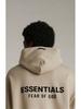 Trendy "ESSENTIALS" Printed Hooded Sweatshirt 25SS 24FW