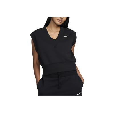 Sportswear Phoenix Fleece Comfortable Soft Loose Sleeveless T-Shirt Women Tops Black FV6317-010