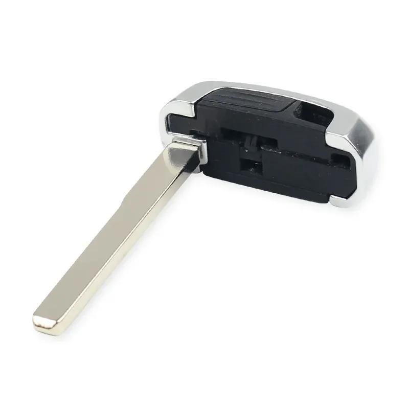 KEYYOU 1Pcs Remote Key Shell Small Key ert Blade For Ford Mondeo EcoBoost 2017 2018 Emergency Uncut Blanks Blade Replacement