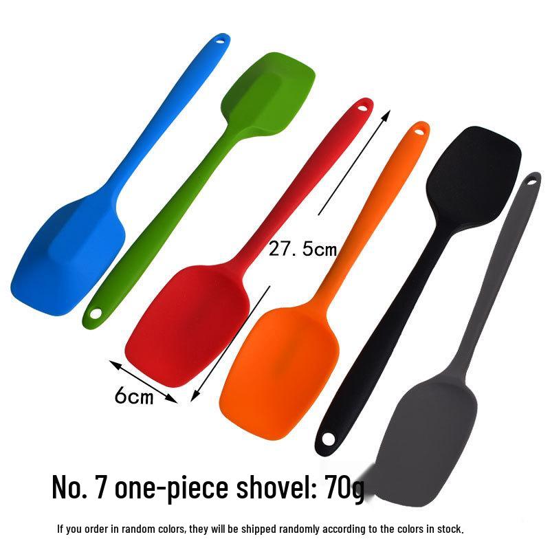 מרית ומגרדת סיליקון שקופה למחצה בצורת T לאפיית עוגות