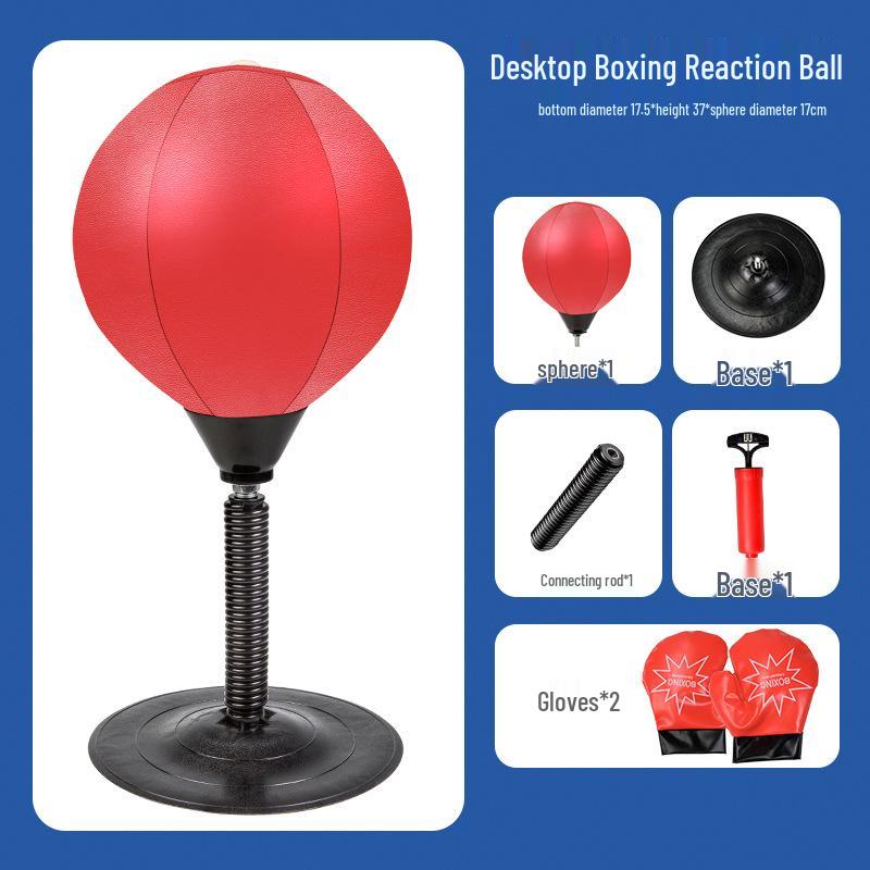 

Детский настольный скоростной мяч для отработки ударов с присоской