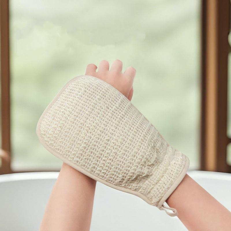Cotton And Linen Double-sided Scrubbing Gloves Non Skin Damaging Scrubbing Wipes Household Bathing Scrubbing Wipes