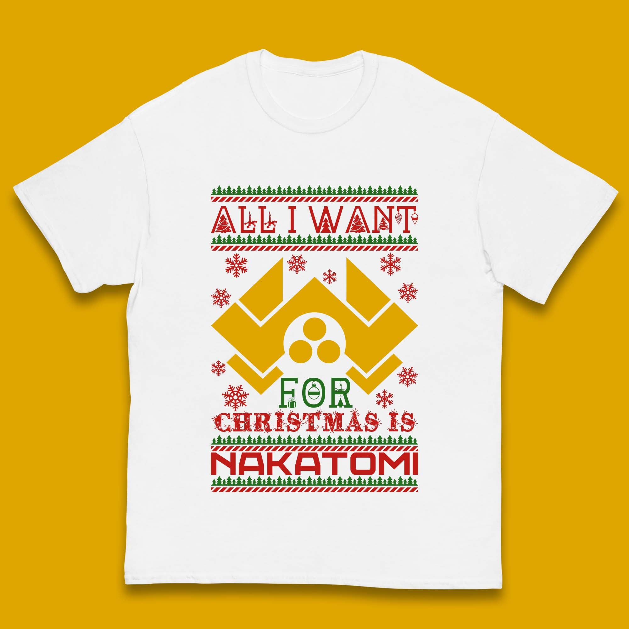 

Want Nakatomi For Christmas Kids T-Shirt 100
