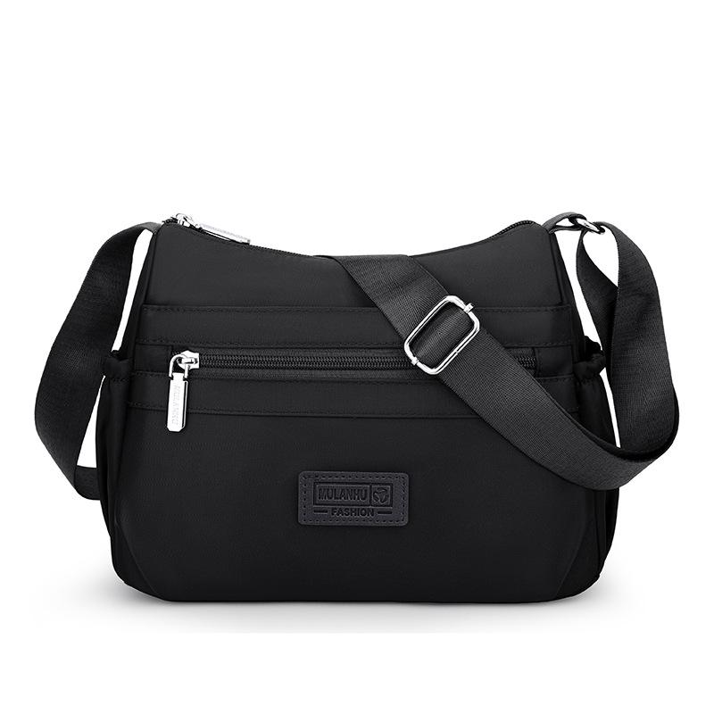 Borsa Quadrata Piccola Borsa Mamma Borsa da Donna Multistrato Leggera Grande Capacità Borsa a Spalla a Tracolla