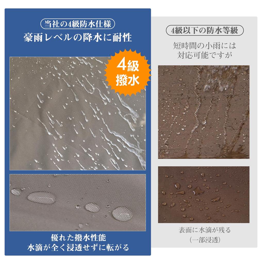 Cool Time (200 X 300 Cm) Sunshade Awning, Water-Repellent, Taupe, Polyester