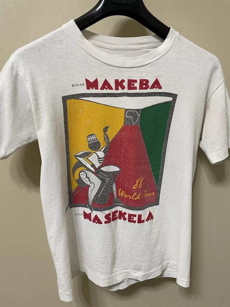 

Vintage Miriam Makeba Tour TShirt Short S to 5XL UR143 Unisex T-Shirt XXL