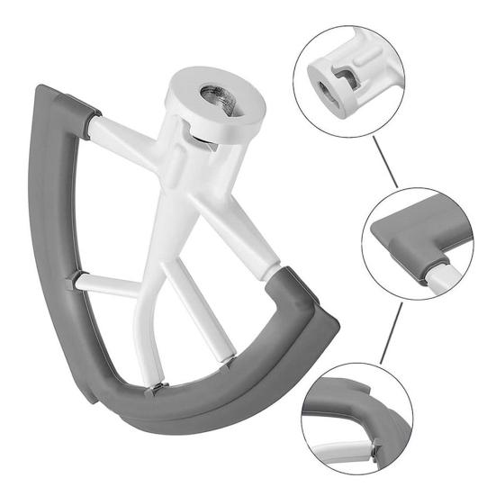 Flexible Silikon-Rührbesenteile für KitchenAid-Standmixer mit kippbarem Kopf, 4,5–5 QT, Verkaufsware