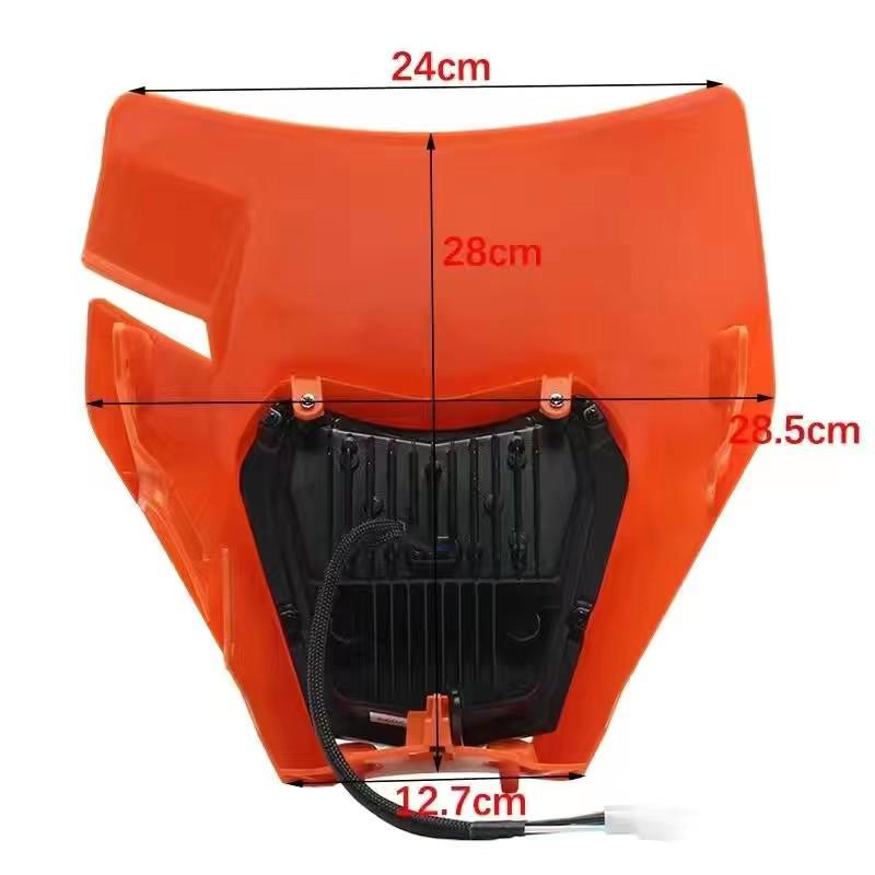 Off-Road Motorcycle LED Headlight for EXC, EXCF, SX, and XC 125-450 Models