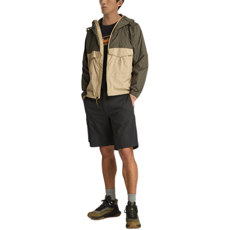 Timberland Sun Protection Clothing Men's Army Green & Grass Yellow A6AJY-EQJ