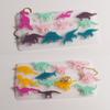 Mini Dinosaur Silicone Mold for DIY Keychain Jewelry Making Super Glossy Epoxy Mould Handmade Resin Keychain Mold