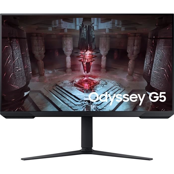 Gaming PC Monitor - SAMSUNG - 32" - WQHD - 165Hz - VA Panel - 1ms - Height Adjustable - LS32CG510EUXEN