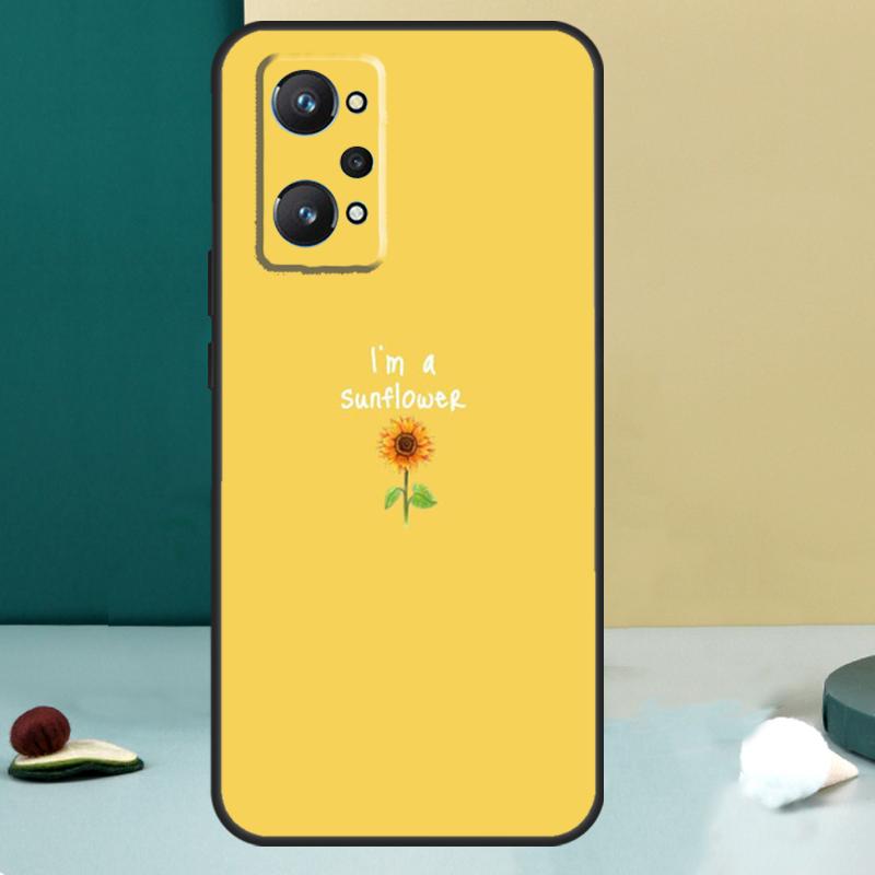 

Daisy Sunflower Floral Flower For Realme 14 13 Pro Plus 10 11 12 GT 5 6 6T GT7 Pro C61 C55 C53 C51 C21Y C25S C75 C67 Case Realme C21Y C25Y