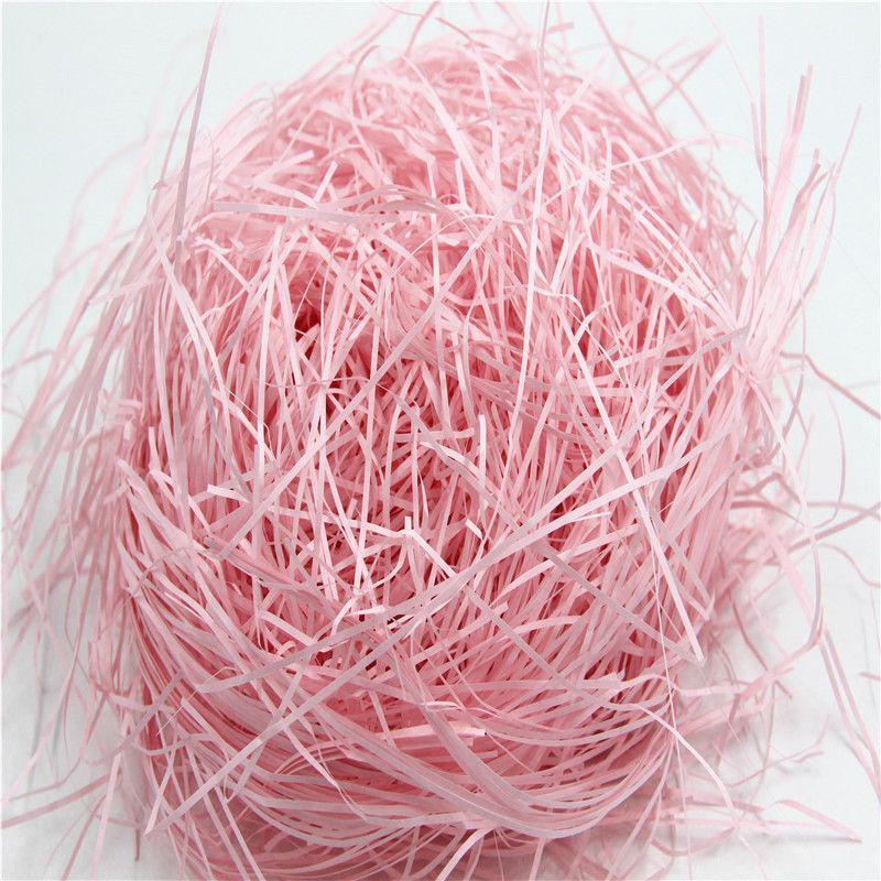 Multicolor Thick Paper Raffia Grass for Gift Box Packaging - Shockproof Material In Stock