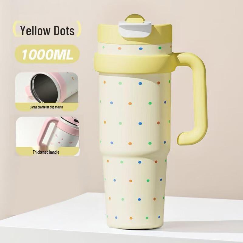 HQX102 Cute 1000ml Insulated Water Bottle