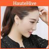 Trendy Korean Floral Ear Studs In Alloy With Dazzling Daisy Zircon For Unique Style