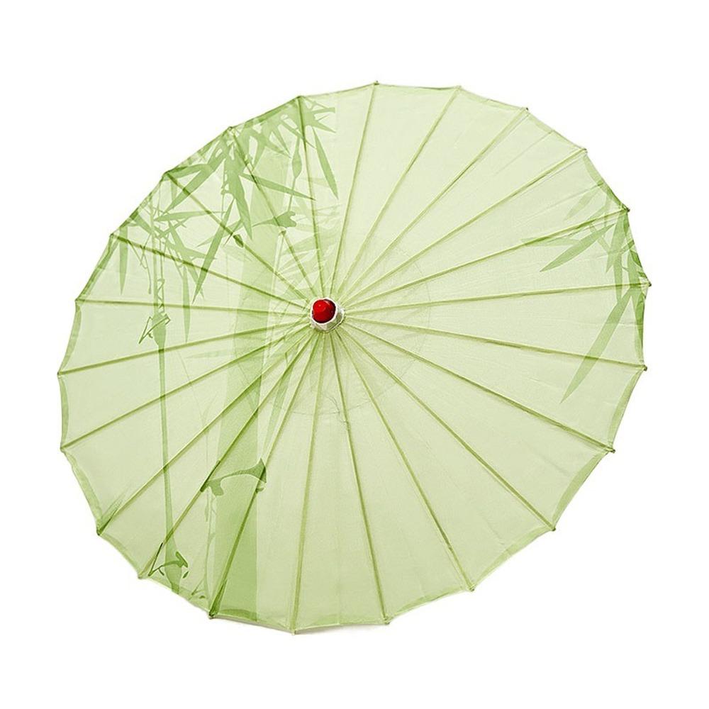Bamboo Oil Paper Umbrella Chinese Style Hanfu Umbrella Ancient Dance Umbrella  Hotel Ceiling