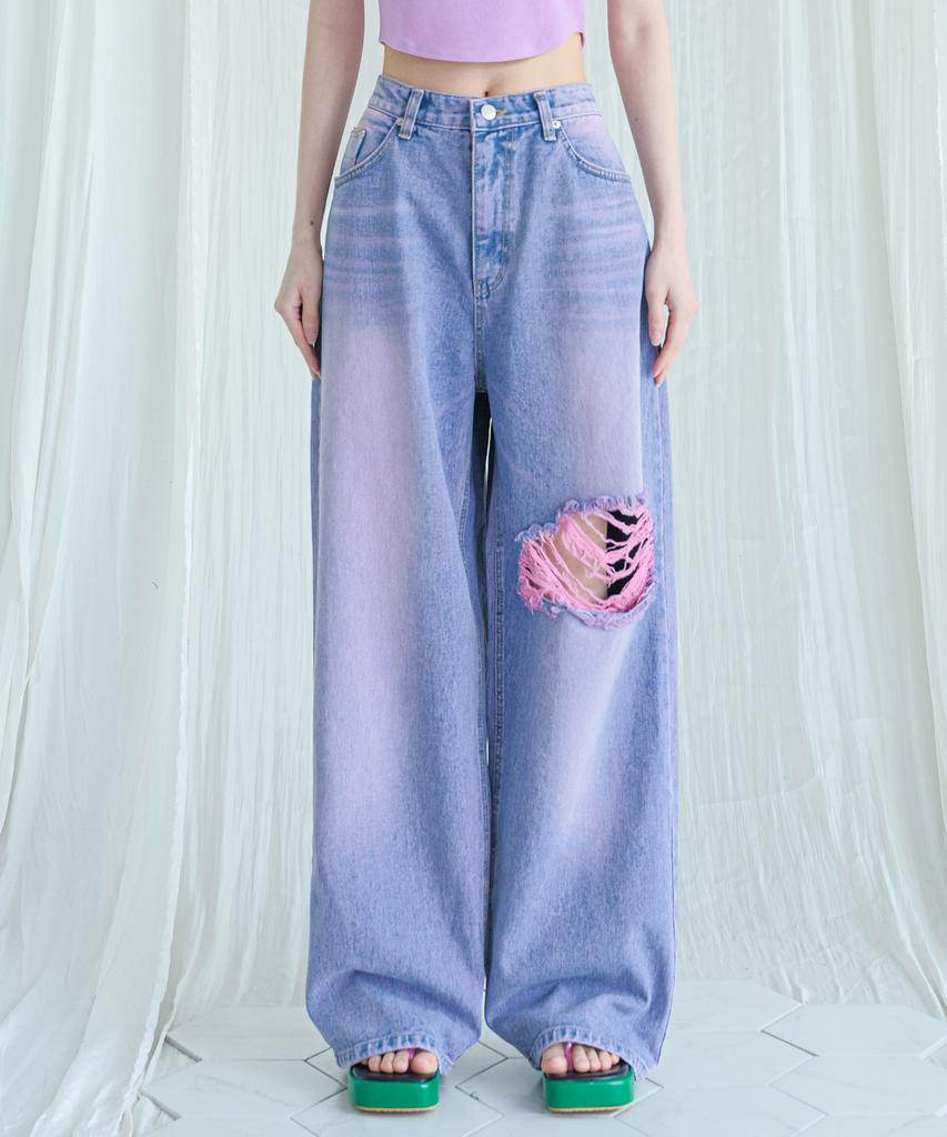 AVANDRESS This Is Wide Pants Vintage Pink