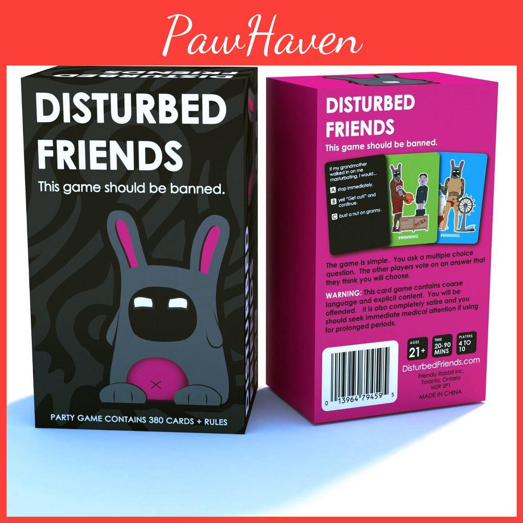 Confused Friends Antihuman Kartenspiel Für Erwachsene und Kinder Familienparty Spaß