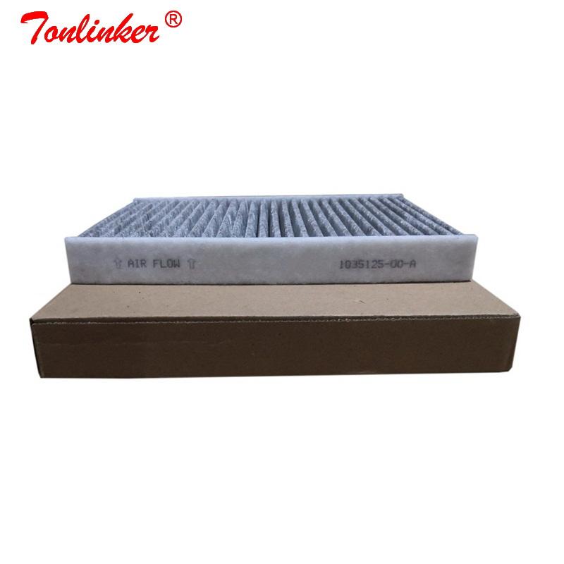 CABIN FILTER For Tesla MODEL S 60 60D 70 70D 85 85D P85D AWD 2013 2014 2015 2016 2017 2018 2019 Carbon Filter OEM 1035125-00-A