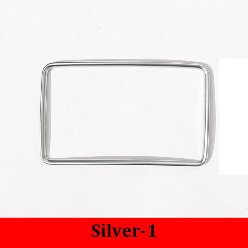 

ABS Plastic Chrome Rear Row Air Conditioning Vent Trim For Mercedes Benz A B GLA CLA Class C117 W117 W176 W246 Car Accessories Silver-1