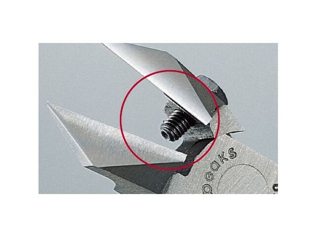 Three Peaks Slant Plastic Nippers 150mm AP-150G-S Equipped W/spring Light Weight