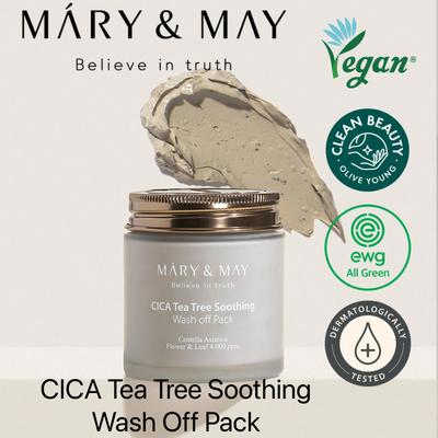 CICA Tea Tree Soothing Wash Off Pack 125g