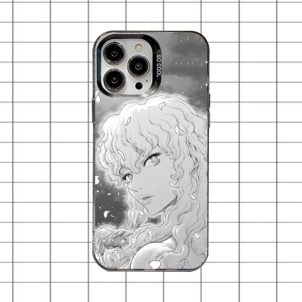 Griffith B-BerserkS Phone Case For iPhone 16,15,14,13,12,11,8,7,Pro,Max,Plus,Mini,XS,SE Anti Fall Black Matte Hard