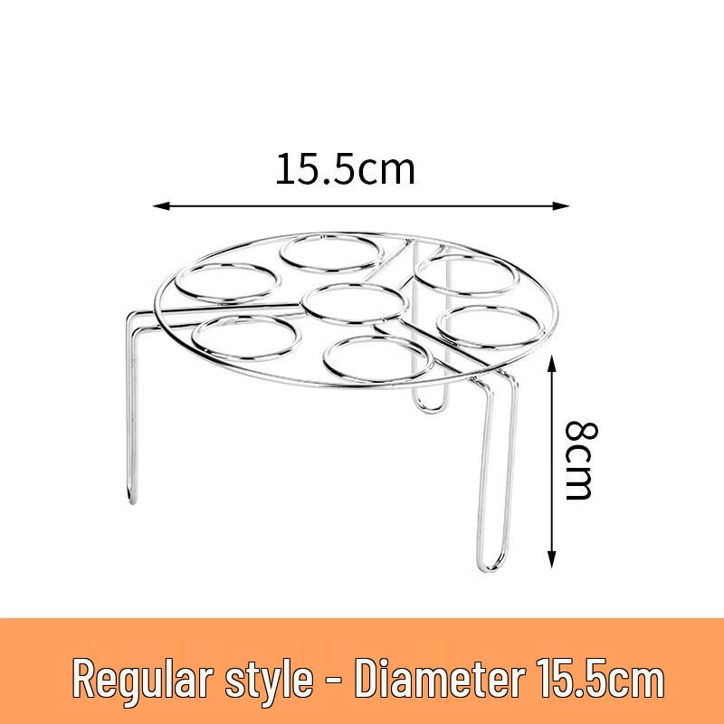 Stainless Steel Steamer Rack & Plate Set