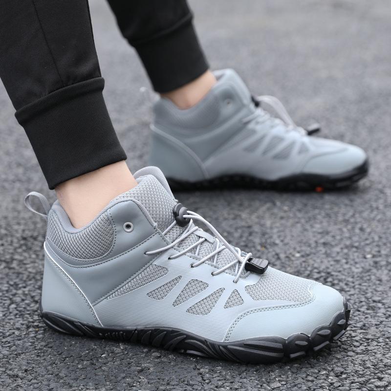 New Outdoor Middle Help Five-finger Hiking Shoes Couple Sports Fitness Large Size Creek Walking Shoes