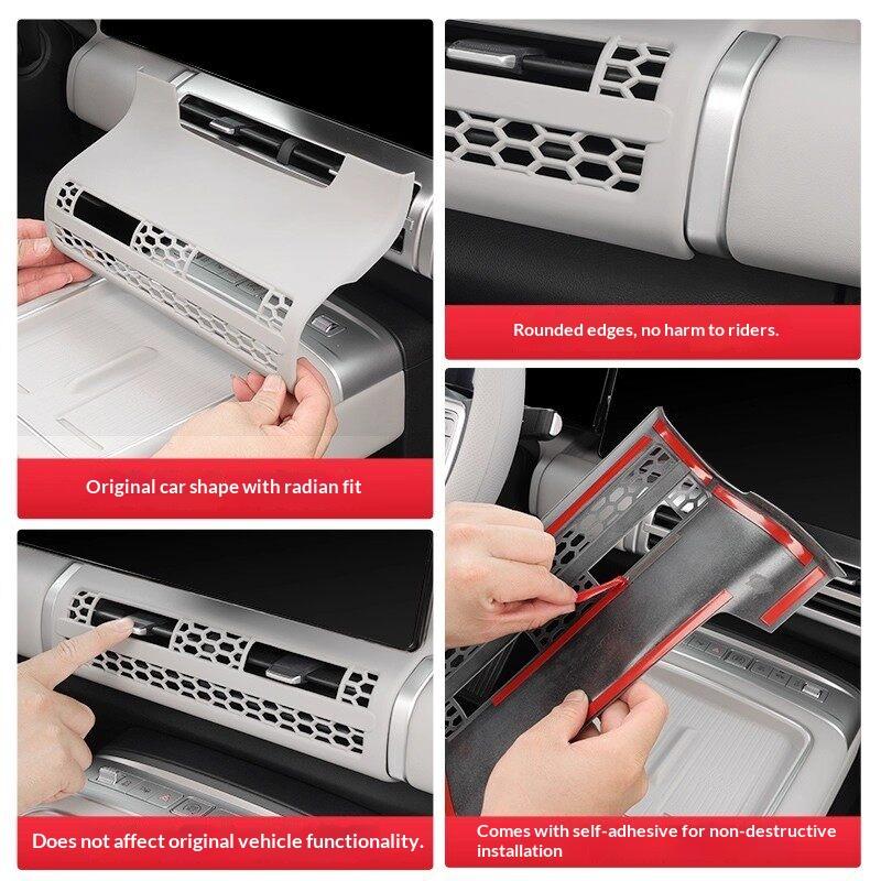 For BYD Titanium 7 Ti7 Car Central Control Air Outlet Anti Blocking Cover Instrument Air Conditioning Port Protective Cover