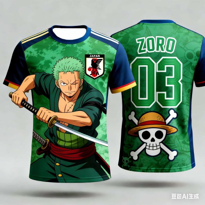 Япония One Piece Луффи Футбольная Майка Мужская Футболка Футбольная Специальная Майка Взрослая Мужская Быстросохнущая Футболка L
