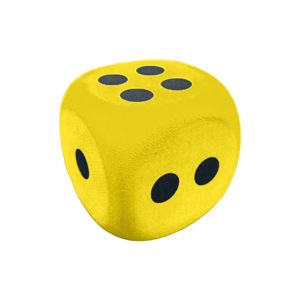 DRESSOOS 1pcs Eva Dice Game Dice Party Toys Educational Learning Outdoor Activities Rounded Corners Increase Safety