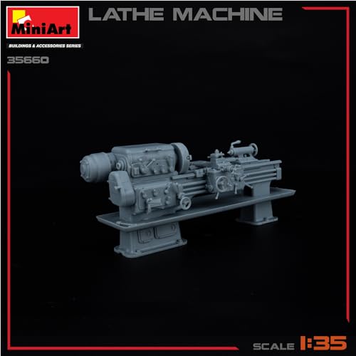 Miniart 1/35 Lathe Plastic Model MA35660