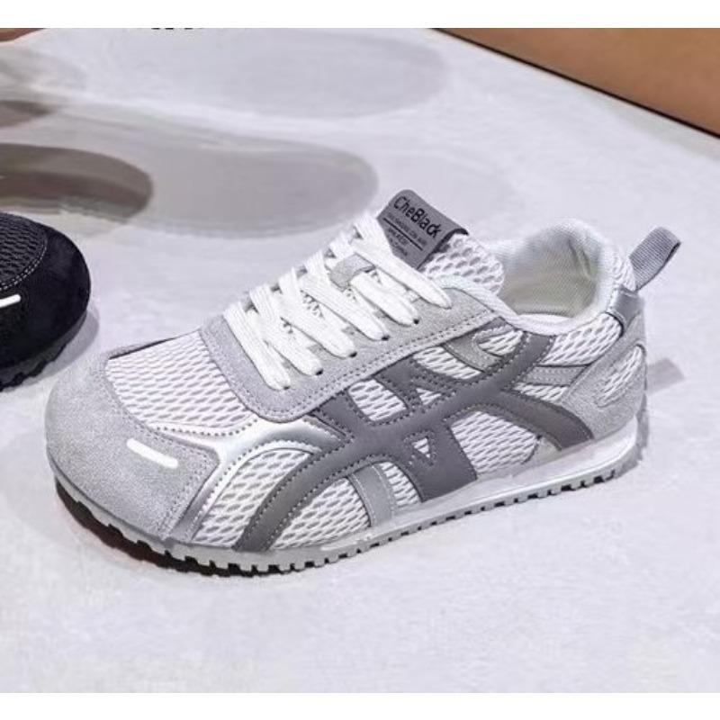 

Women s new summer versatile thick-soled mesh breathable sports little white shoes casual 40 серый